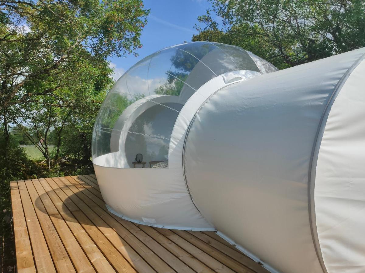 Hotel Cele Bulles Etoilees Brengues Exterior foto